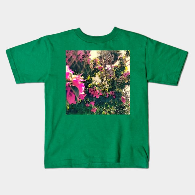 Urban Wildflowers Kids T-Shirt by BlakCircleGirl